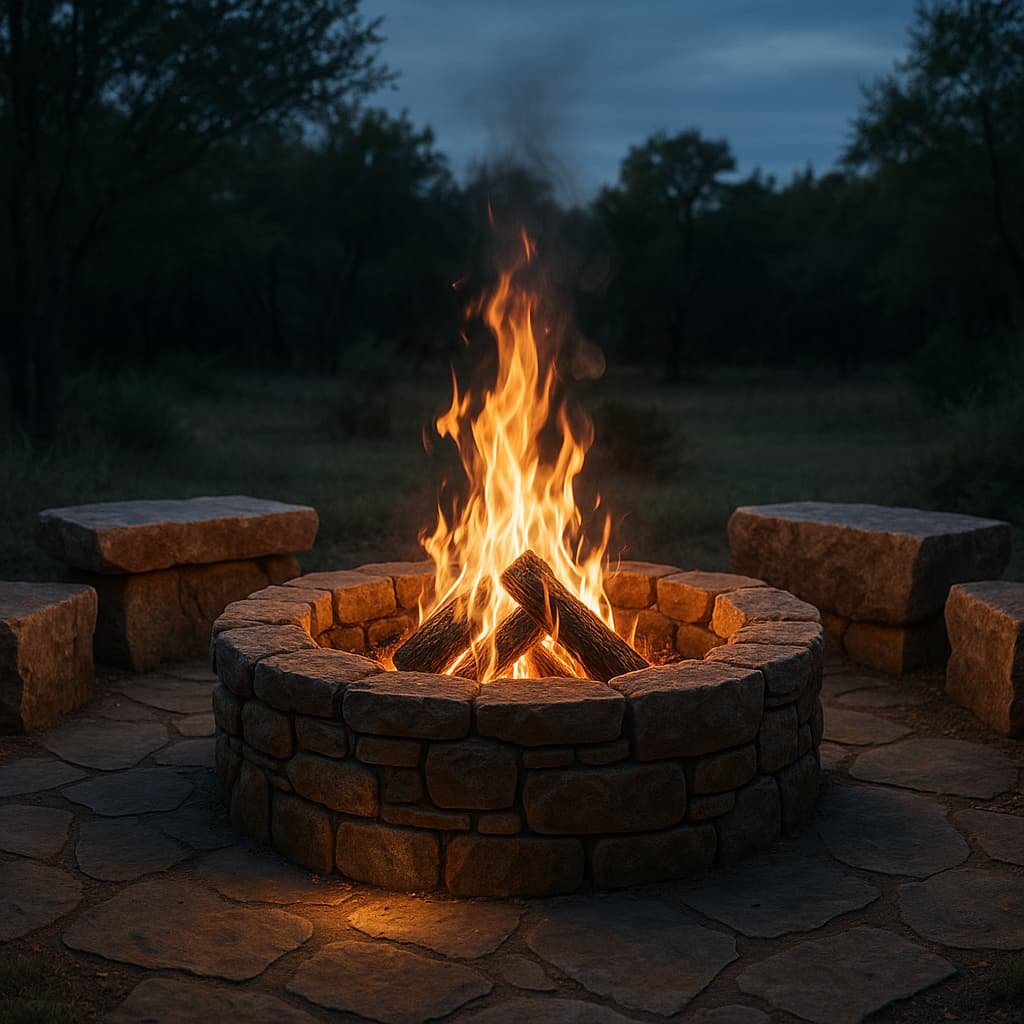 STONE FIRE PITS